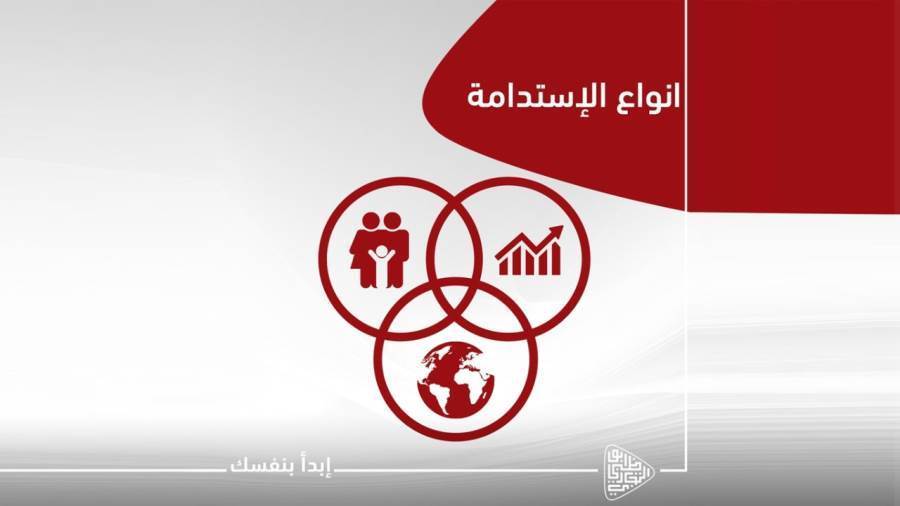 أنواع الاستدامة