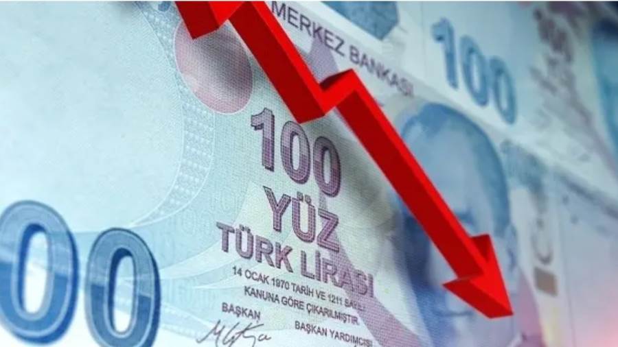 انهيار الليرة التركية