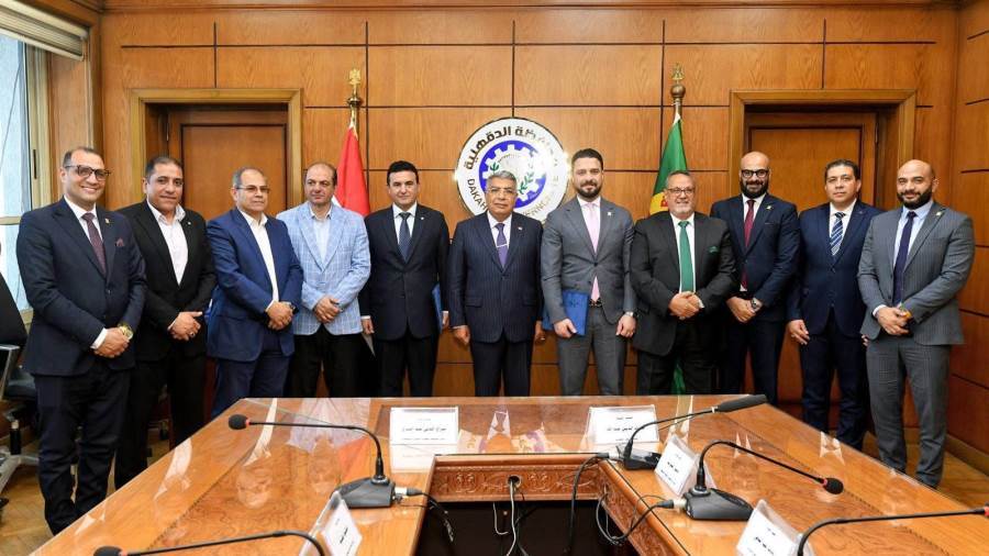 البنك الزراعي المصري يوقع بروتوكول تعاون مع محافظة الدقهلية لتحديث منظومة النقل ودعم خلق فرص العمل البنك الزراعي المصري يوقع بروتوكول تعاون مع محافظة الدقهلية لتحديث منظومة النقل ودعم خلق فرص العمل