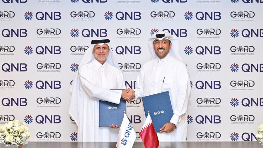 مجموعة QNB توَّقِِع مذكرة تفاهم مع المنظمة الخليجية للبحث والتطوير (جورد) مجموعة QNB توَّقِِع مذكرة تفاهم مع المنظمة الخليجية للبحث والتطوير (جورد)