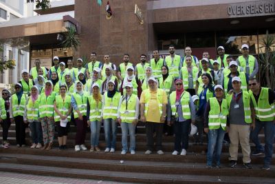 موظفو بنك مصر يساهمون في أنشطة المسؤولية المجتمعية بالفيوم والقليوبية