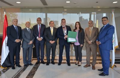 فوز أحد العاملين بالبنك الأهلي المصري بالمركز الأول في بطولة العالم للقوى البدنية بفنلندا