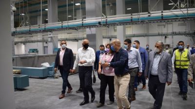 محافظ البنك المركزي يتفقد مبنى المطبعة الجديدة ومركز الكاش سنتر بالعاصمة الإدارية