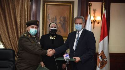 بروتوكول تعاون بين «تنمية المشروعات» و«الخدمة الوطنية» لتمويل قطاع الثروة الحيوانية