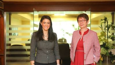 المشاط تناقش مع رئيسة البنك الأوروبي لإعادة الإعمار والتنمية تعزيز التحول للاقتصاد الأخضر