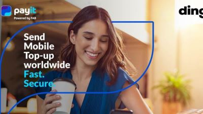 محفظة payit من أبو ظبي الأول توفر خدمة Ding لشحن الرصيد الدولي