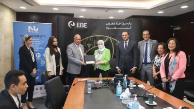 البنك المصري لتنمية الصادرات يواصل دعم المنح الدراسية بجامعة النيل الأهلية «صور»
