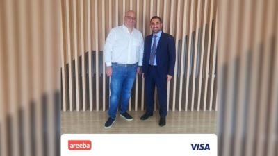 تعاون بين فيزا وأريبا لإطلاق خدمة Tap On Phone للشركات الصغيرة والمتوسطة