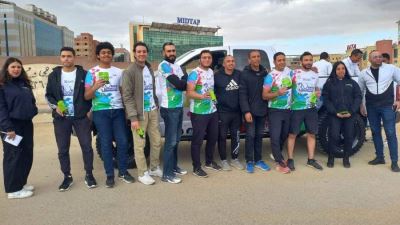 سيارات تجوب القاهرة والجيزة للتشجيع على مواصلة برنامج 30 يوم تحدي بالتعاون مع بنك saib