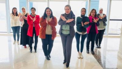 خضر تهنئ سيدات البنك الأهلي بمناسبة اليوم العالمي للمرأة