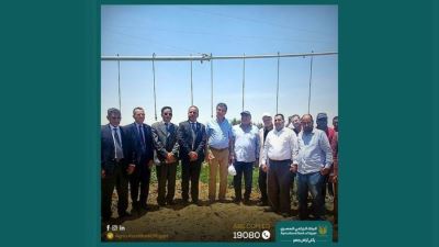 رئيس البنك الزراعي يشارك في الاحتفال ببدء موسم حصاد بنجر السكر بمزارع «شوجر بيت»