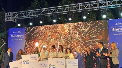التجاري الدولي و فيزا ينظمان حفل اختيار الفائزين في مبادرة she's Next