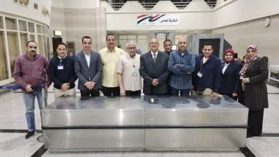 جمارك مطار أسيوط تضبط محاولة تهريب سبيكة ذهبية