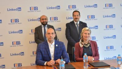 البنك التجاري الدولى-مصر CIB يوقع مذكرة تفاهم مع منصةLinkedIn التعليمية لتعزيز مهارات وخبرات الشباب