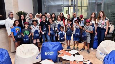 QNB الأهلي يقيم ندوة تثقيفية للأطفال حول التجربة المصرفية