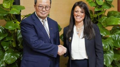 وزيرة التعاون تلتقي رئيس بنك التصدير والاستيراد الصيني لتعزيز التعاون المشترك