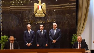 مدبولي يشهد توقيع بروتوكول تعاون للتطوير التكنولوجي لمنظومة المعلومات بهيئة مشروعات التعمير والتنمية الزراعية