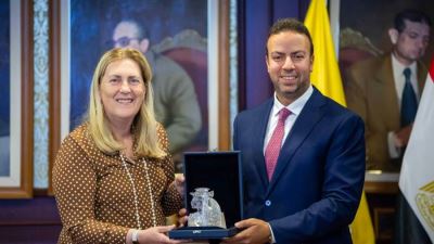 نائب محافظ البنك المركزي المصري يلتقي وزيرة الدولة السويسرية للشؤون الاقتصادية