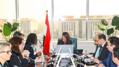 وزيرة التعاون الدولي تناقش مع المديرة الإقليمية للتنمية المستدامة بمجموعة البنك الدولي برامج التعاون المشترك في مجال البيئة والتحول الأخضر