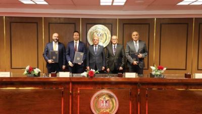 وزير العدل يشهد مراسم توقيع بروتوكول تعاون مع البنك المركزي ووزارة الاتصالات والشركة المصرية للاستعلام الائتماني